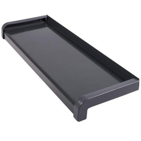 Glaf aluminiu gri antracit 24 cm