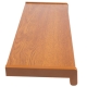 Glaf PVC Stejar Auriu 150 x 15 cm, Grosime 2 cm