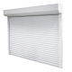 Rulou Aluminiu Alb/Maro 148/110
