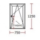 Rehau 5 camere Alb 75*115