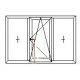 Rehau 5 camere Alb 240*145